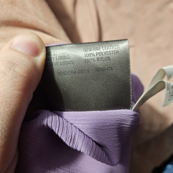 NWT Peach Wilson's Leather Suede Jacket - Picture 5 of 6